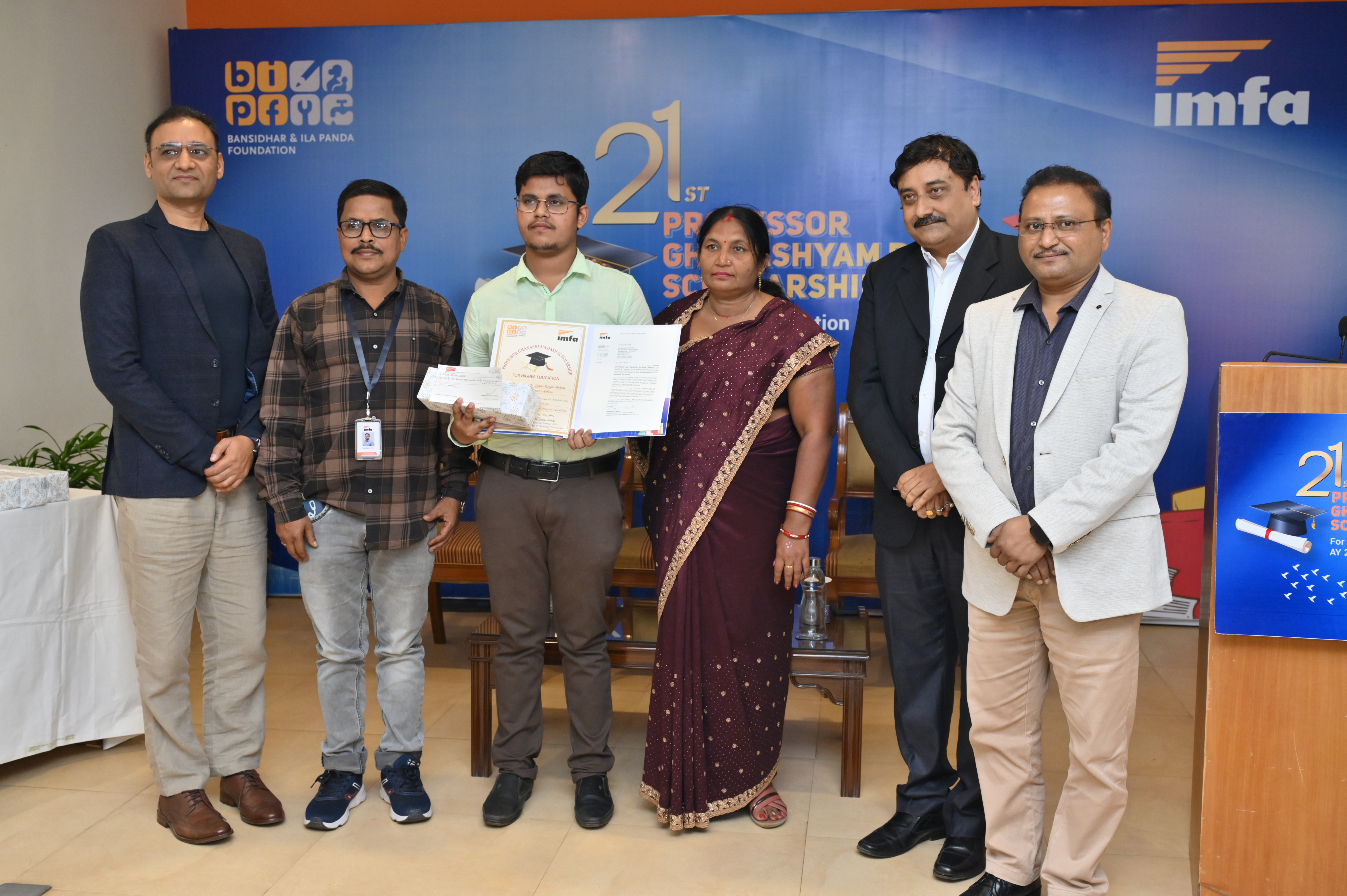 Recipient : Mr Gyana Ranjan Behera, MBBS, Shri Jagganath MCH Puri